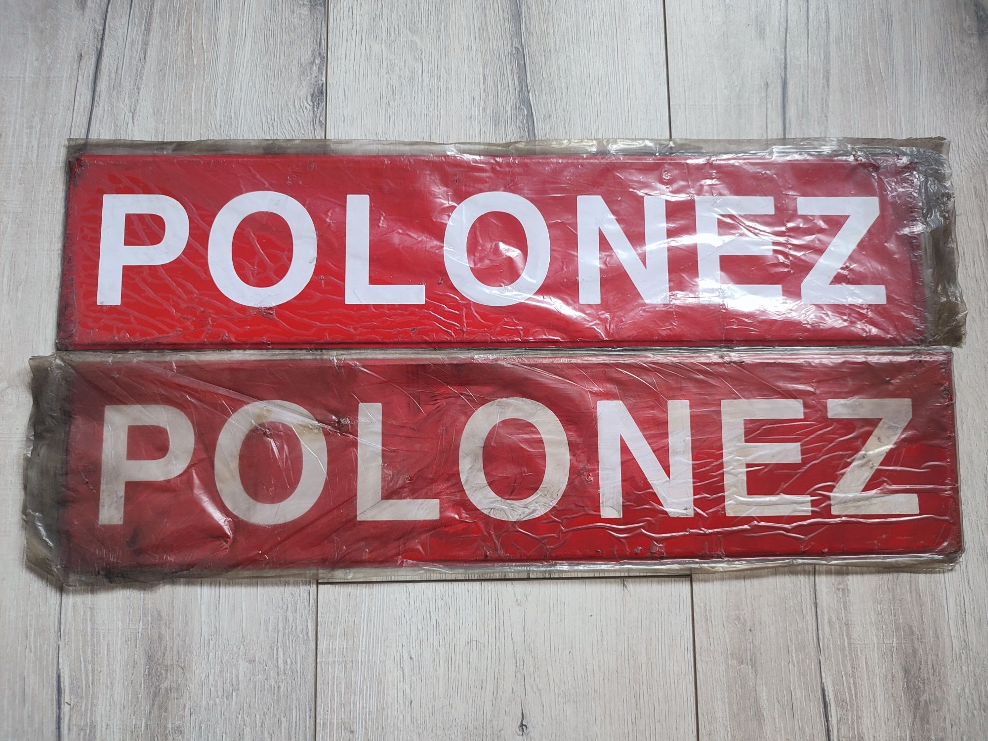 Tablice POLONEZ FSO rejestracja