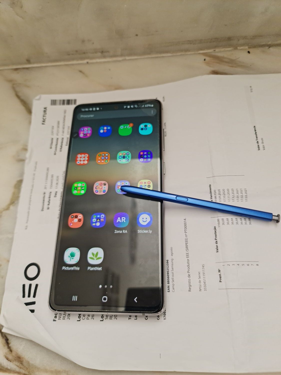 Samsung note 10 lite