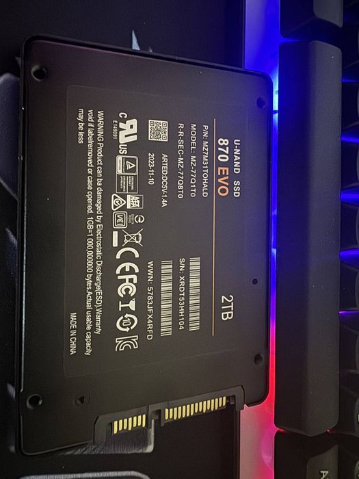 SSD 870 EVO 1-2TB (нові)