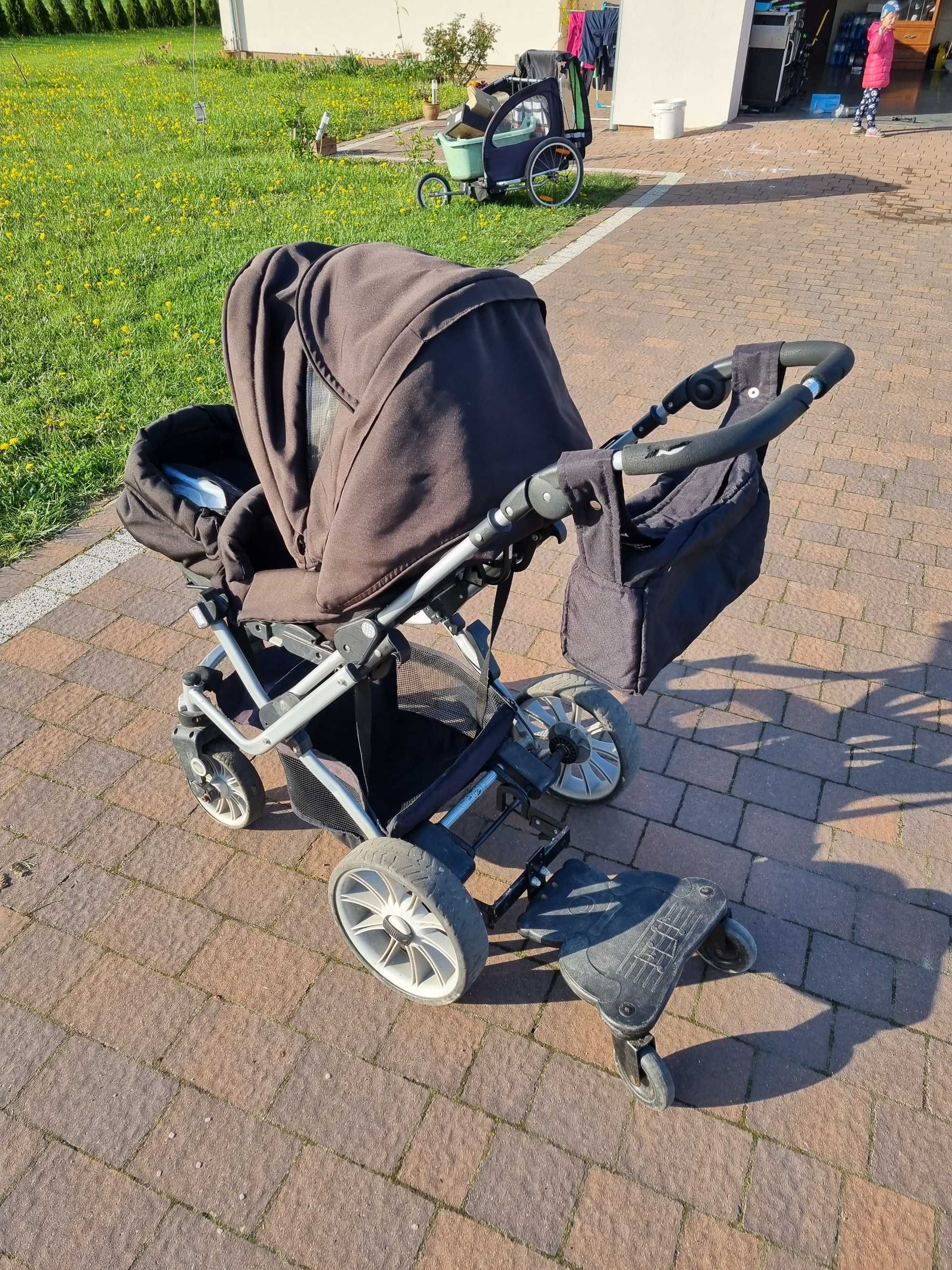 Wózek z dostawką
