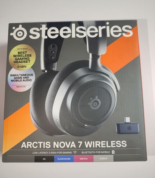 Słuchawki Steelseries Arctis Nova 7 bezprzewodowe