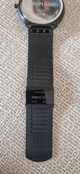 Relógio analógico preto Calvin Klein