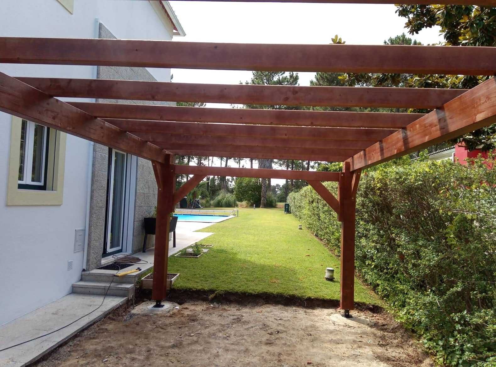 pergolas em madeira - Madeira&Conforto - prg.3