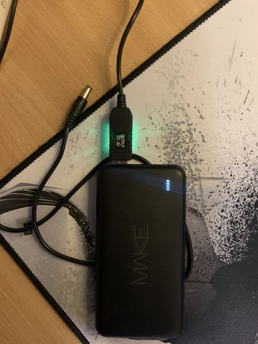 Кабель для роутера від павербанка Acclab USB 5V to 9V DC 5.5х2.5