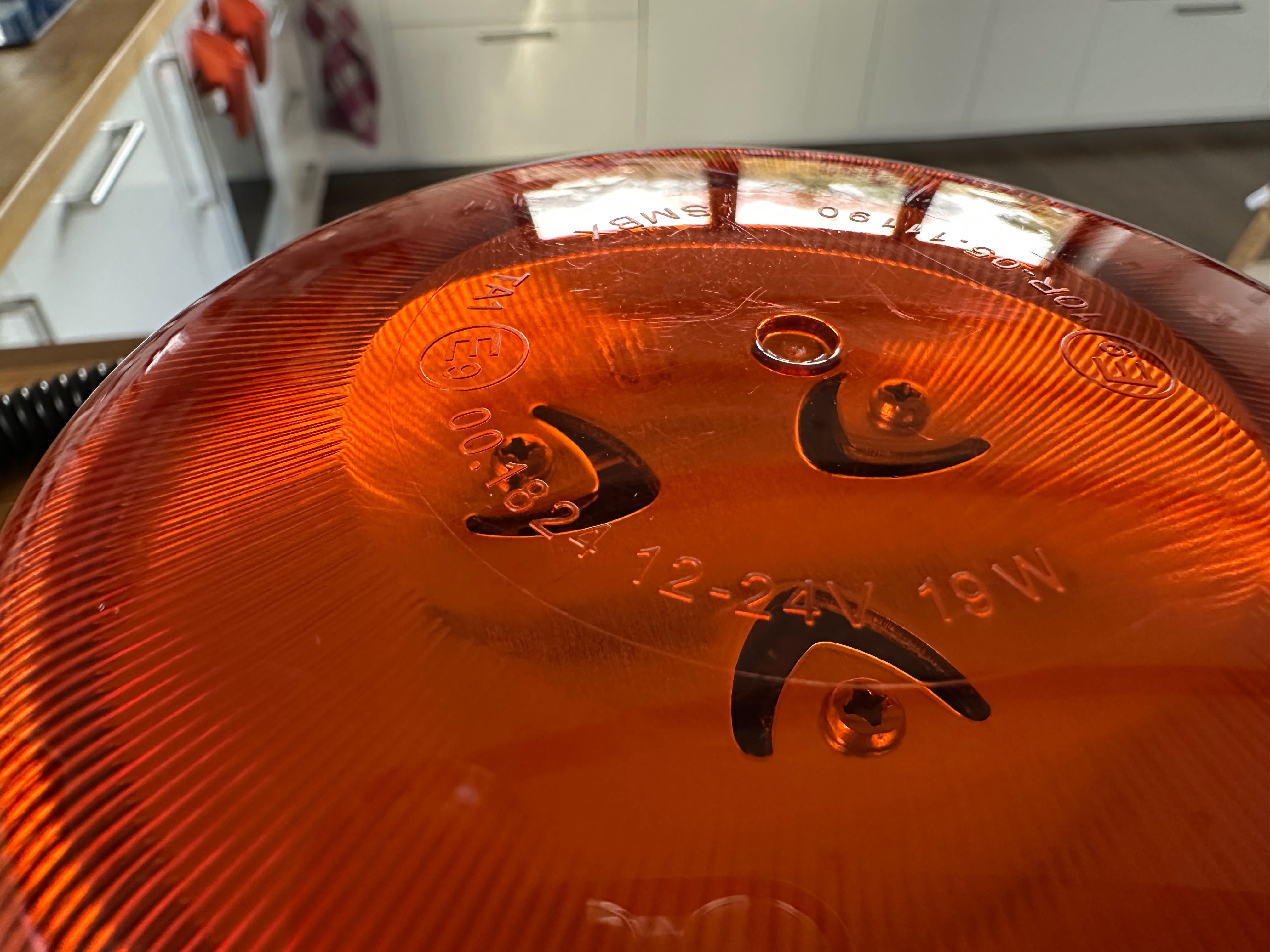 Kogut, światło ostrzegawcze, lampa ostrzegawcza, LED, 12-24V, magnes