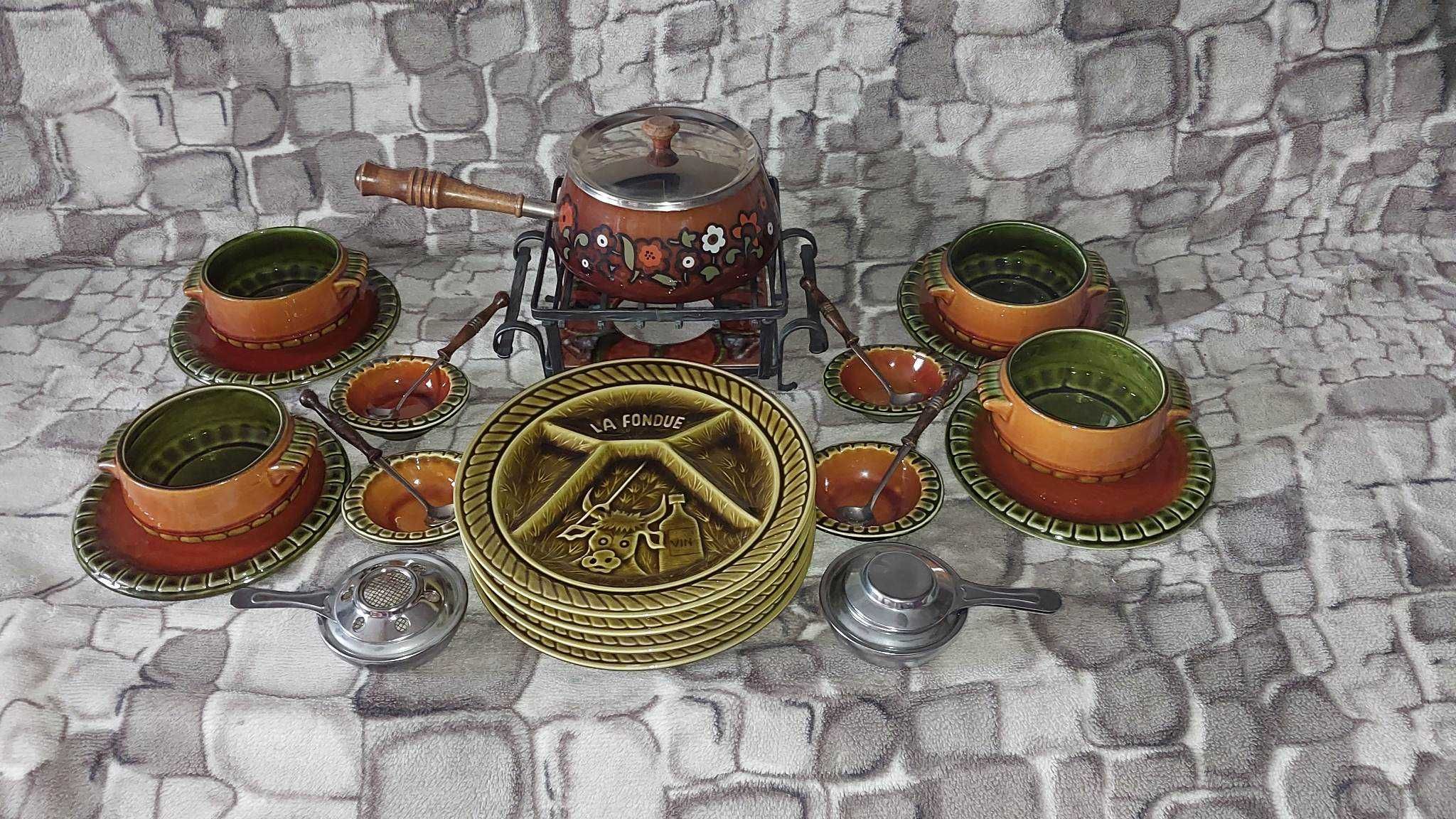 Founde Zestaw Founde Fondi Vintage z XIX wieku 19 wiek okazja 1885 rok