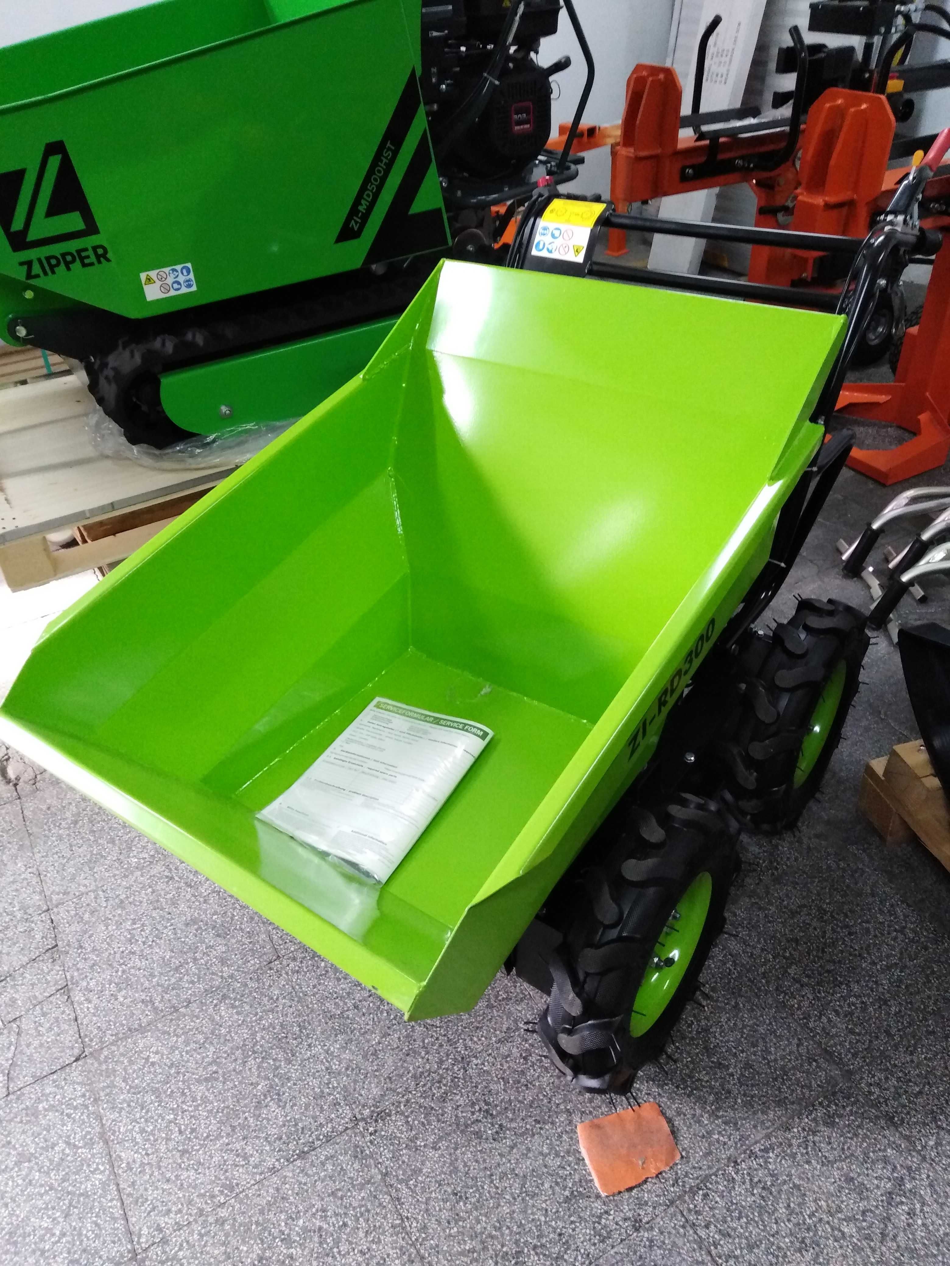 Mini dumper de rodas a gasolina de 300 Kg