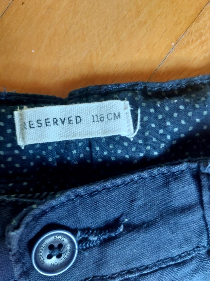 Zestaw Reserved 116 marynarka spodenki garnitur chłopięcy