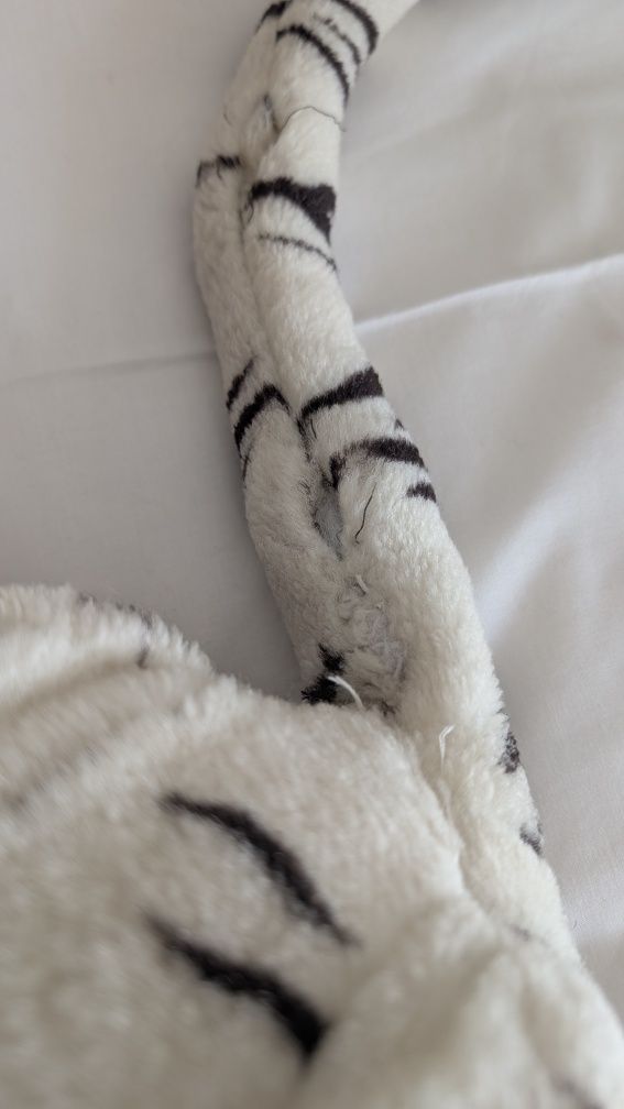 Peluche Tigre Branco Grande