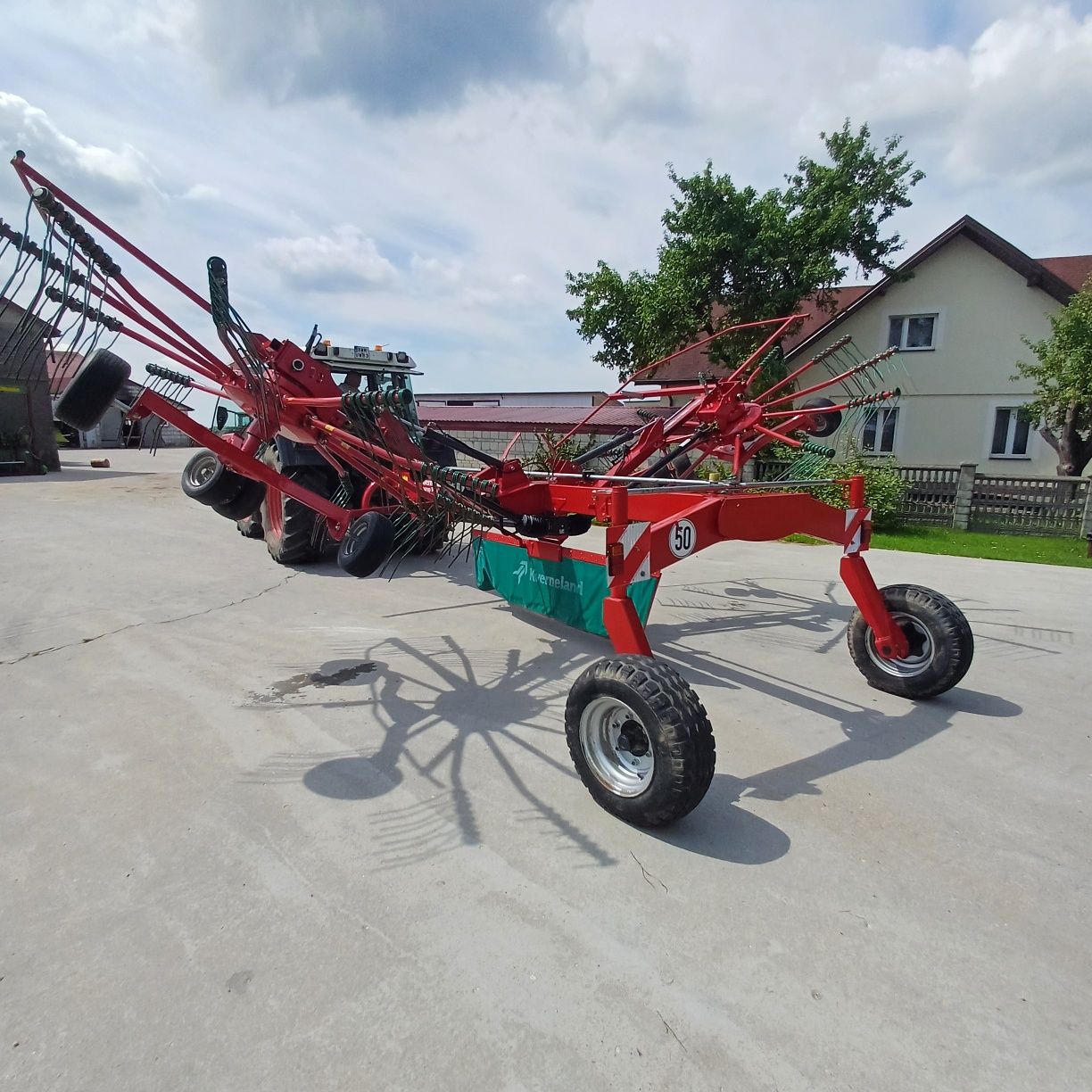 Zgrabiarka zamiana  kverneland 9472c umowa kupna 2016r krone pottinger