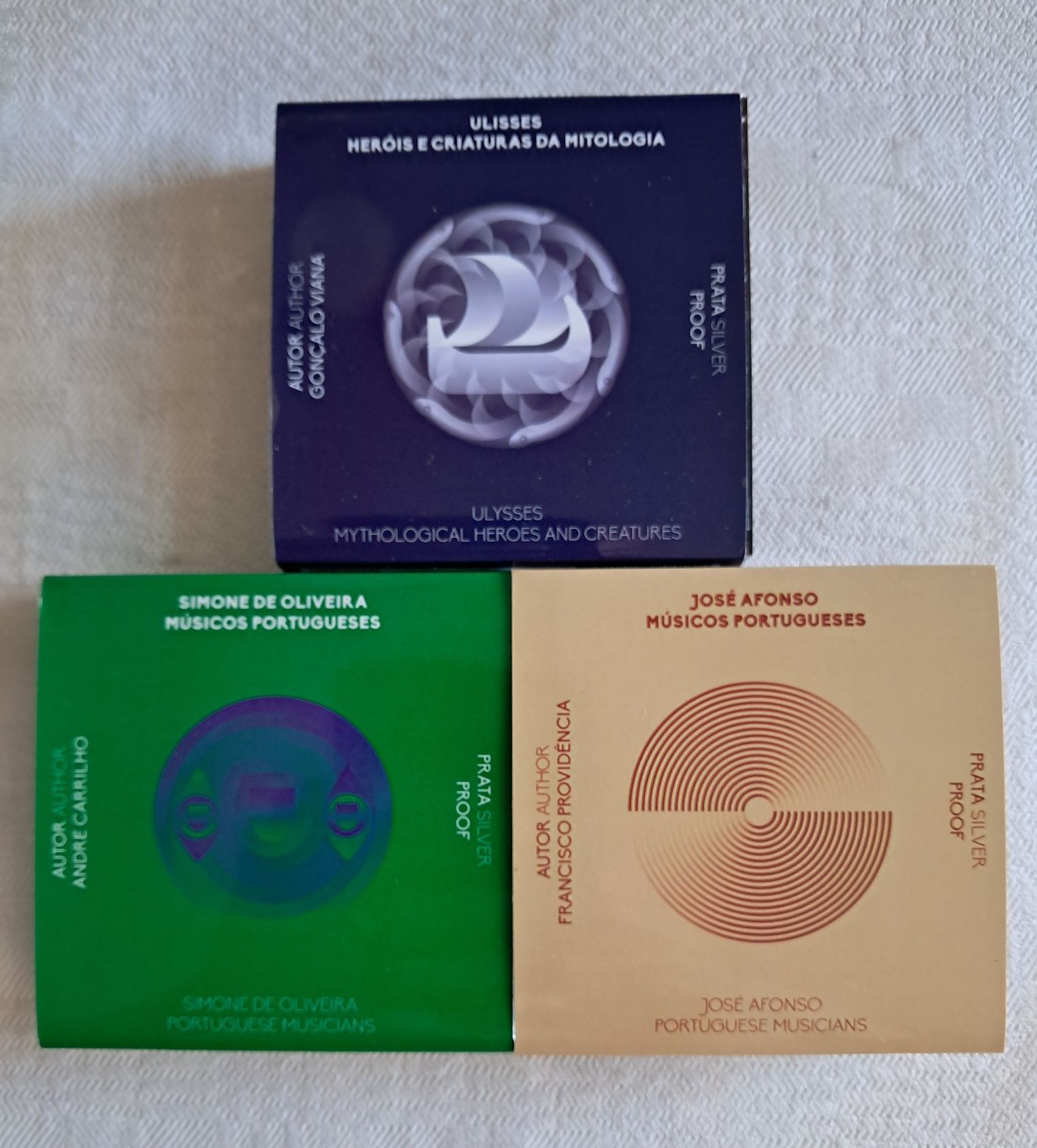 Moedas Portuguesas Comemorativas Proof - Prata