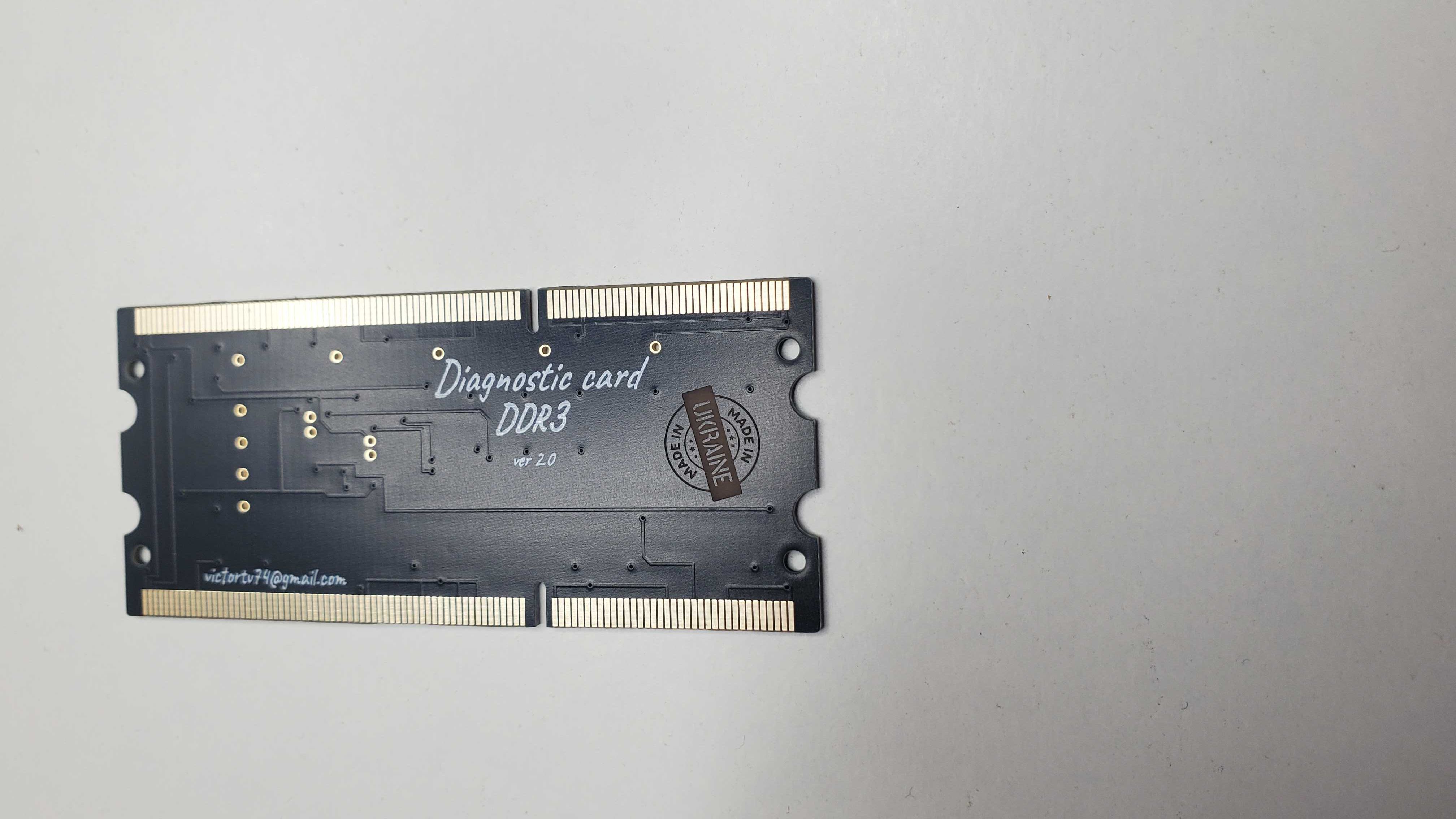 DDR тестер для ноутбуків діагностична пост карта ASUS в слот DDR3