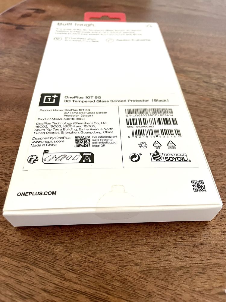 Película vidro temperado one plus 10T