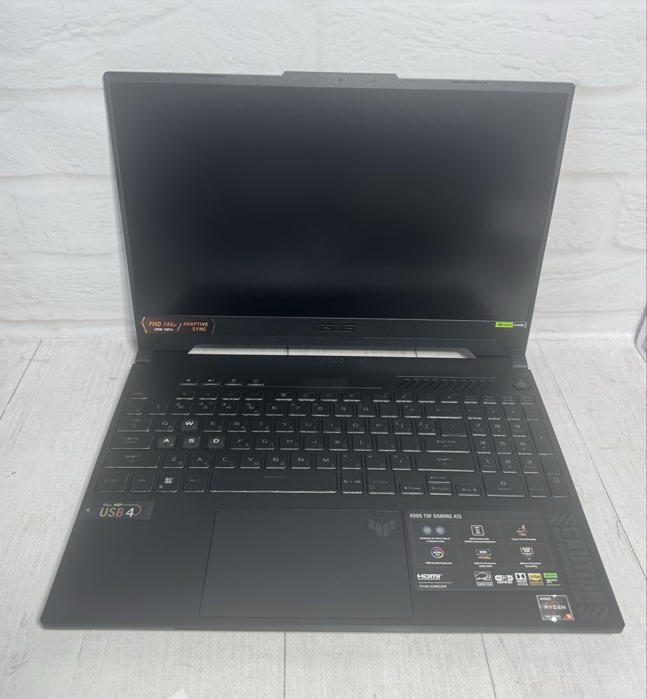 Ноутбук ASUS TUF Gaming A15 15.6 144Гц/Ryzen5 7535/16/512/GeForce4060
