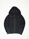 Allsaints szara bluza z kapturem M logo