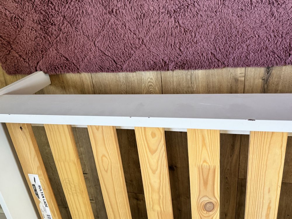 Łóżko dziecięce Ikea 160x70 ( łóżko + materac + barierka)