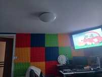 Kolorowe panele akustyczne 50×50