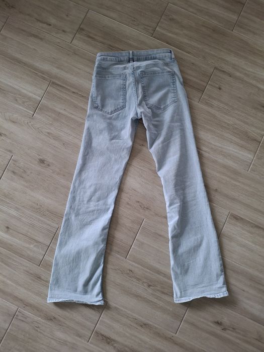 Spodnie jeans damskie biodrówki 36 dzwony