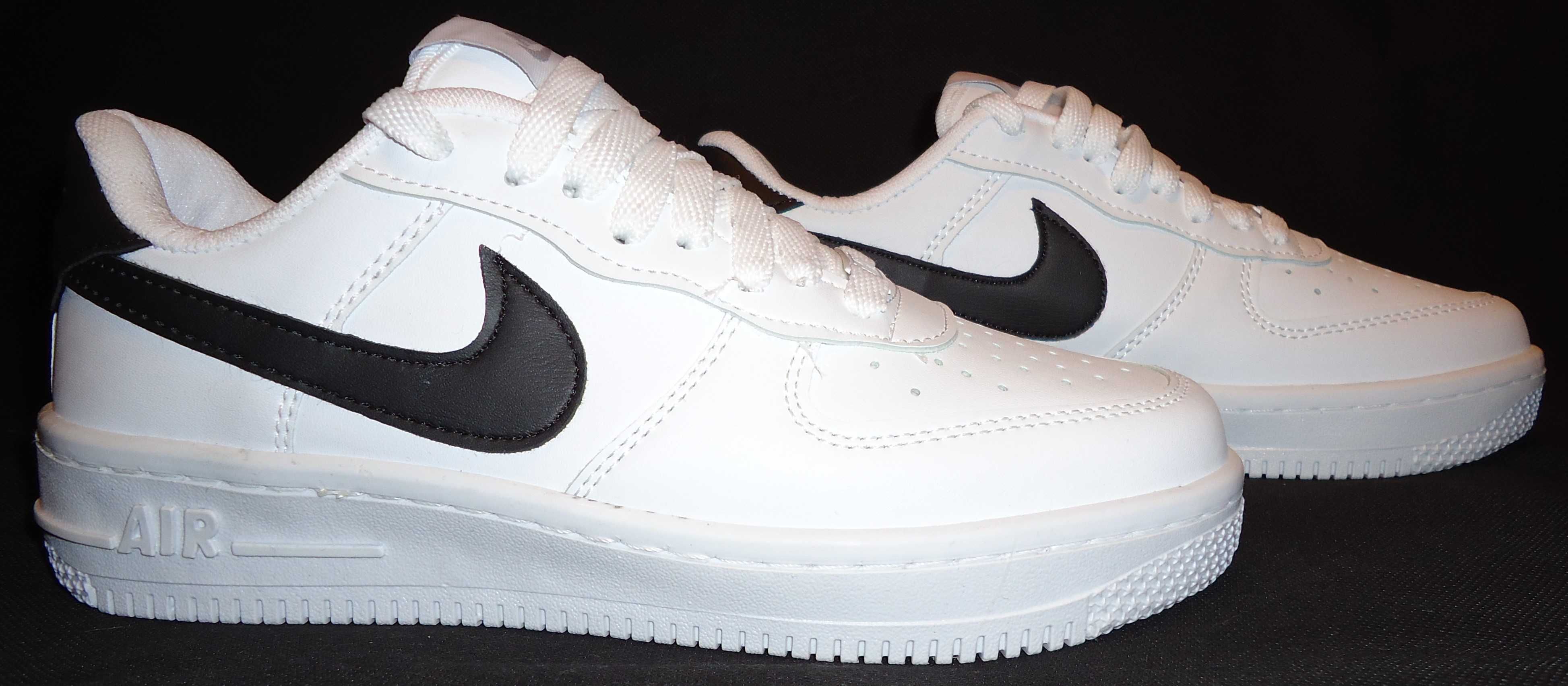 Nike AIR FORCE ONE biało/czarny ( 36 do 46 ) - 99zł