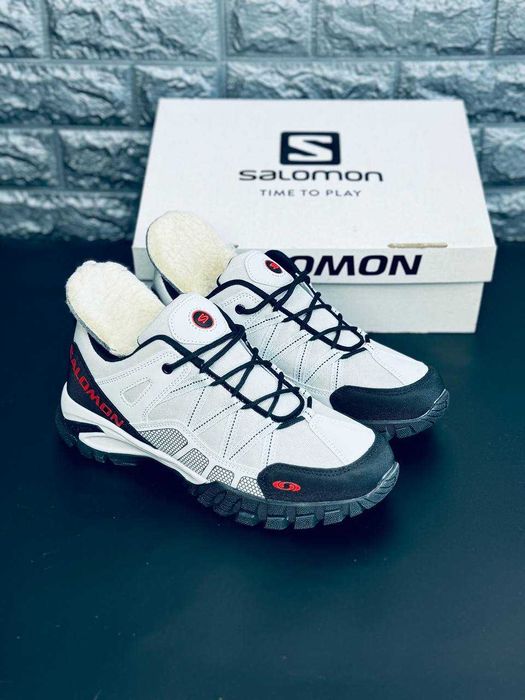 Salomon мужские зимние кроссовки непромокаемые красовки саламон