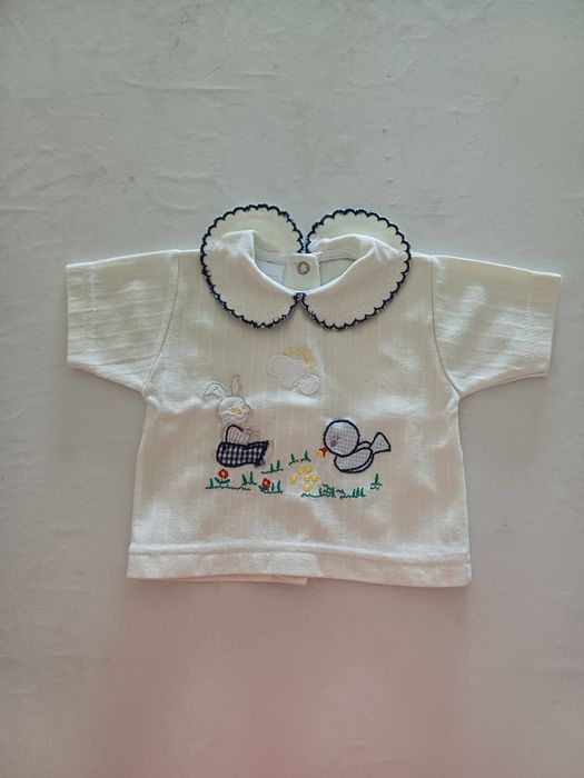 Lote de peças de roupa para bebé menina 1 mês