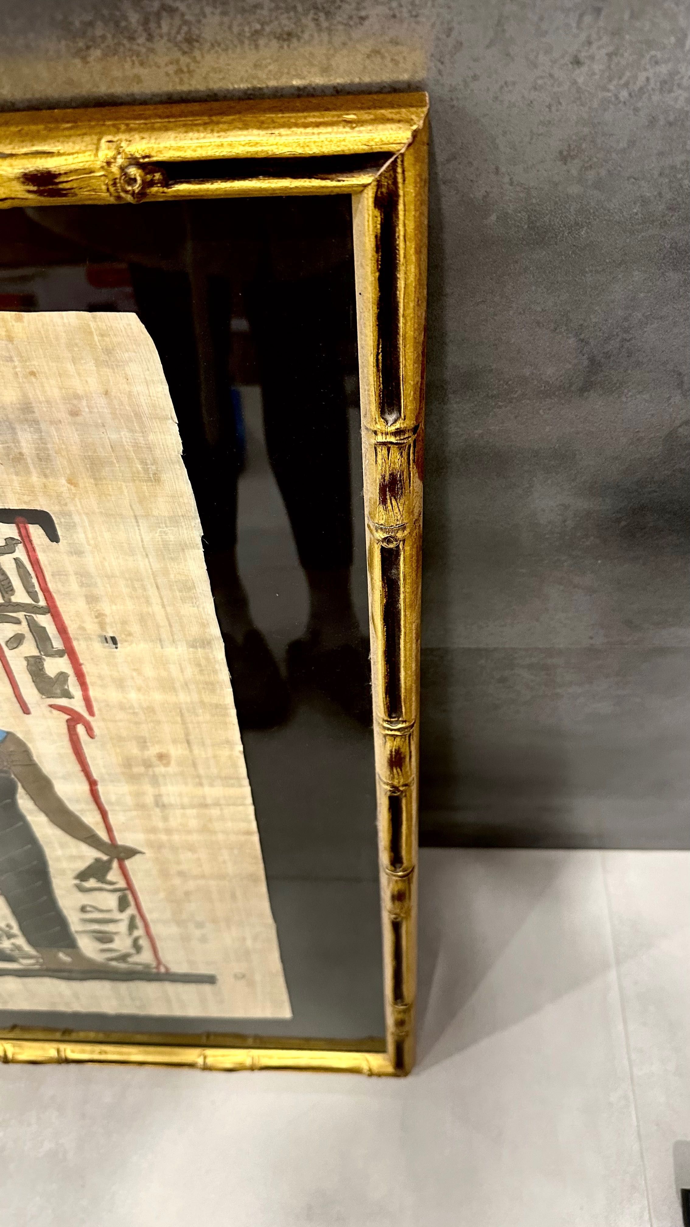 Картина на папирусе «Египет» в рамке