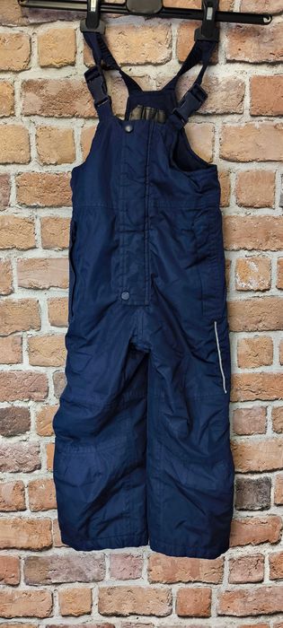 Impidimpi zimowy kombinezon na szelkach granatowy 98/104