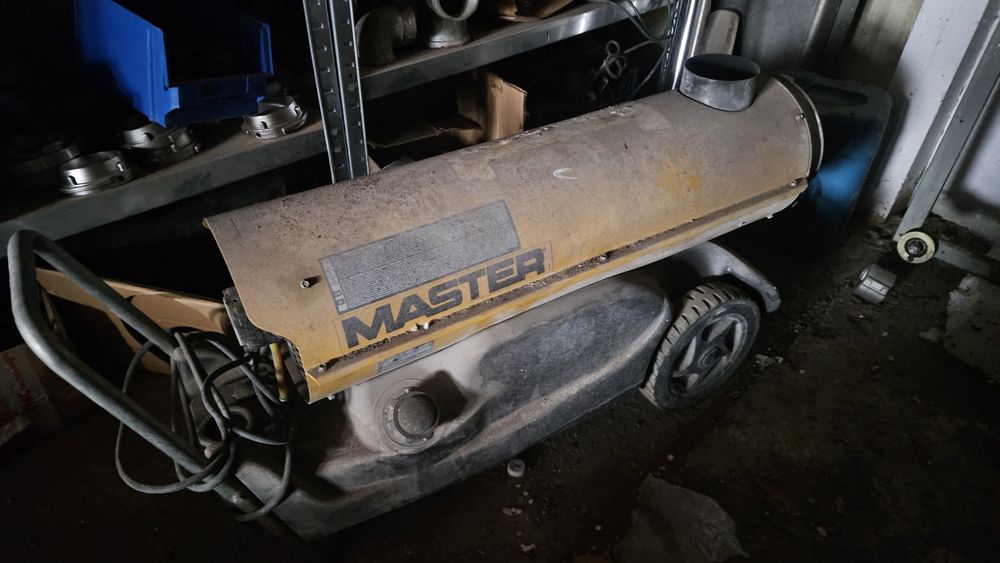 Nagrzewnica olejowa master BV77 uszkodzona