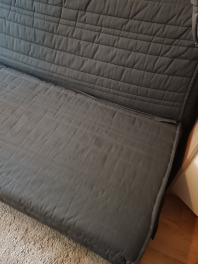Sofa / kanapa 3 osobowa rozkładana  Ikea Karlaby grafit