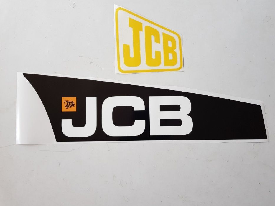 naklejki jcb 531 drzwi maska
