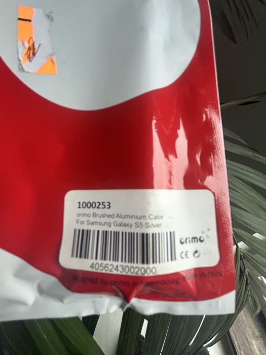 Etui obudowa Samsung Galaxy S5 nowa srebrna