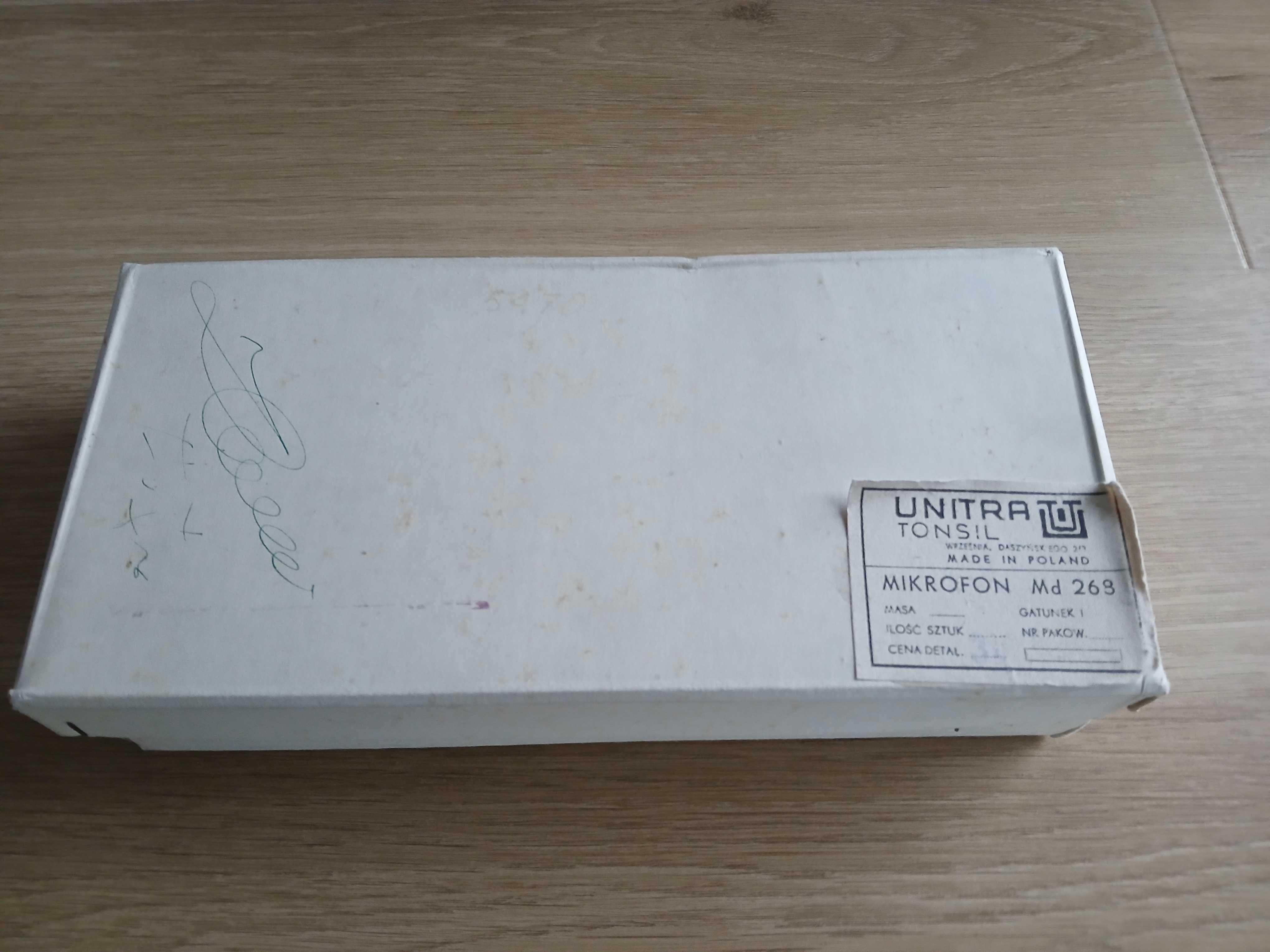 Mikrofon przewodowy Tonsil Unitra MD268-a