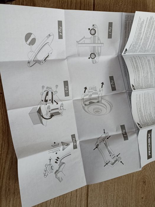 Pastinhas de travão Ridex Novas