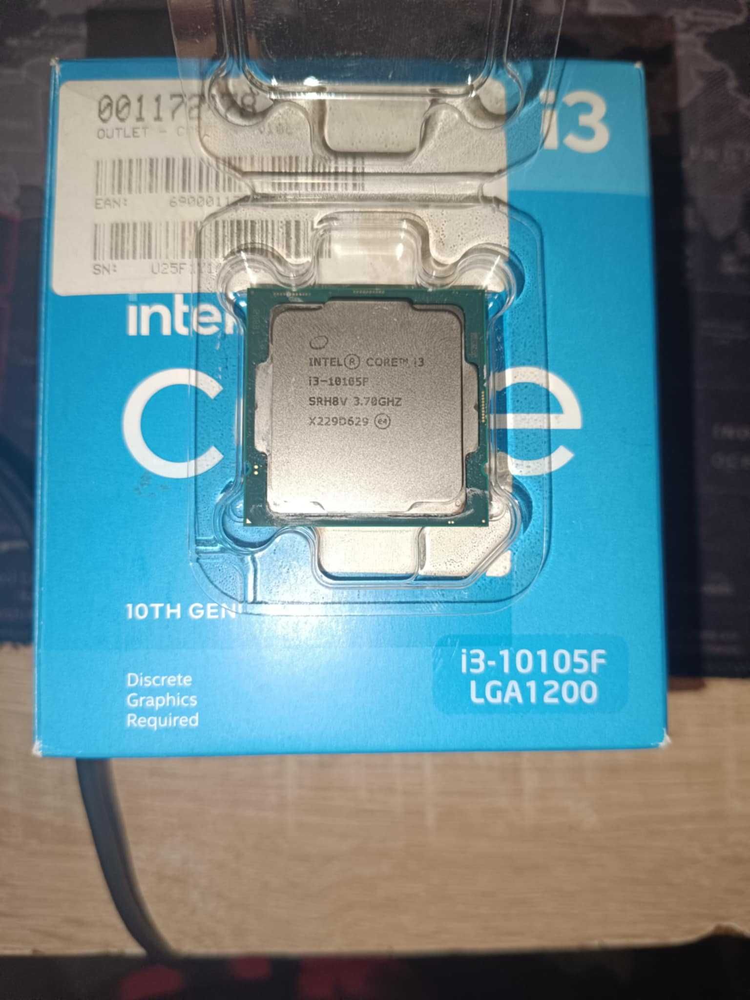 Zestaw i3-10105F + MSI B460M MORTAR + 16GB 2666mhz DDR4