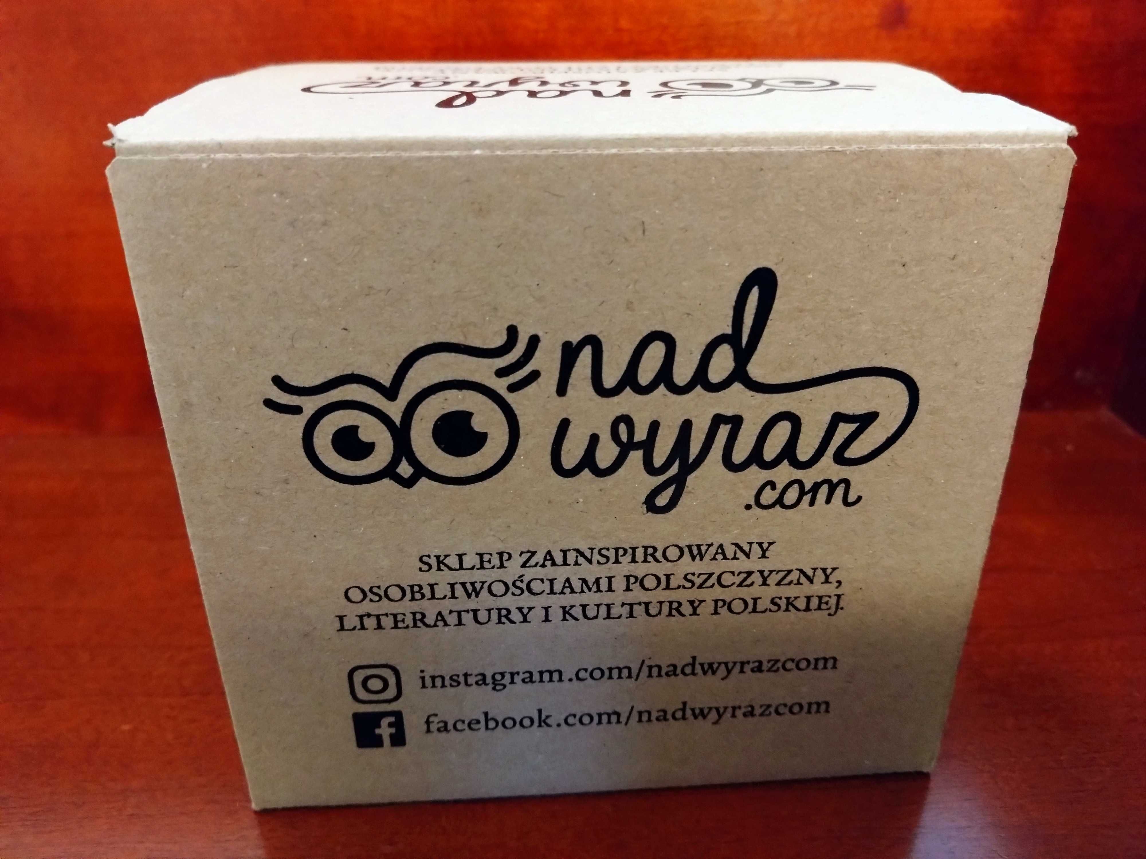 Liryka, Epika, Dramat - kubek biały z uchem - NadWyraz.com