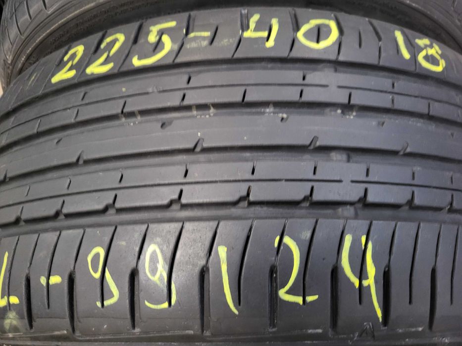 225/40r18 92W (L99/24)007 2szt 6/7mm Ziex ZE914B FALKEN 2019r LETNIE