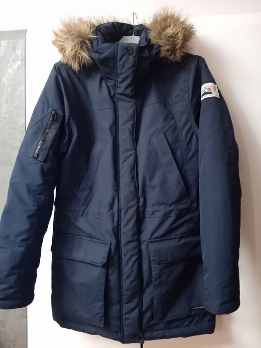 Parka kurtka Cubus chłopięca na 164 granat