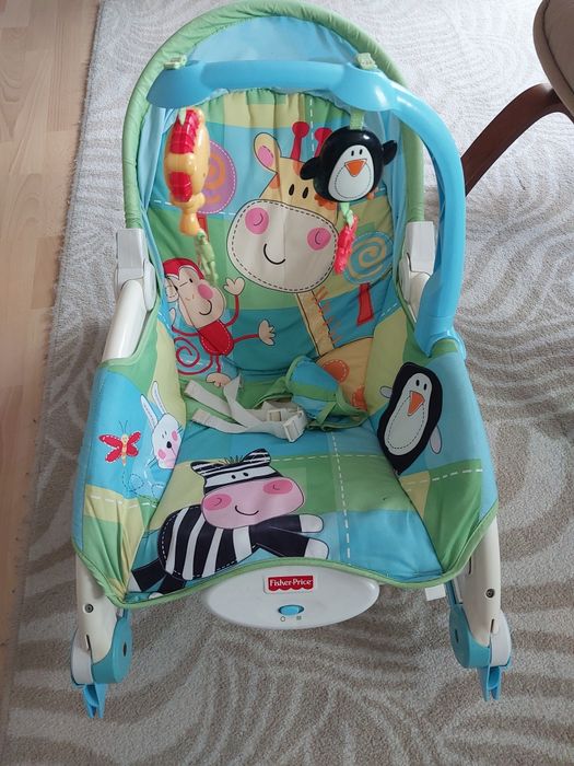 Leżaczek bujaczek fisher price