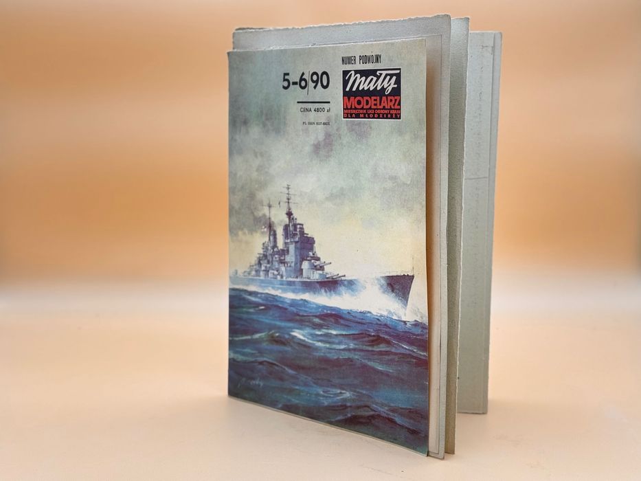Mały Modelarz", numer 5-6/90 HMS Vanguard