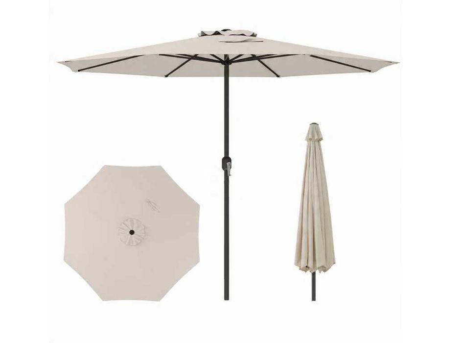 Parasol ogrodowy z korbką, Parasol tarasowy