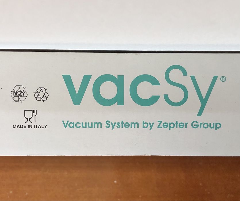 NOWA pokrywka do pojemnika próżniowego system VacSy Zepter 20 cm Italy