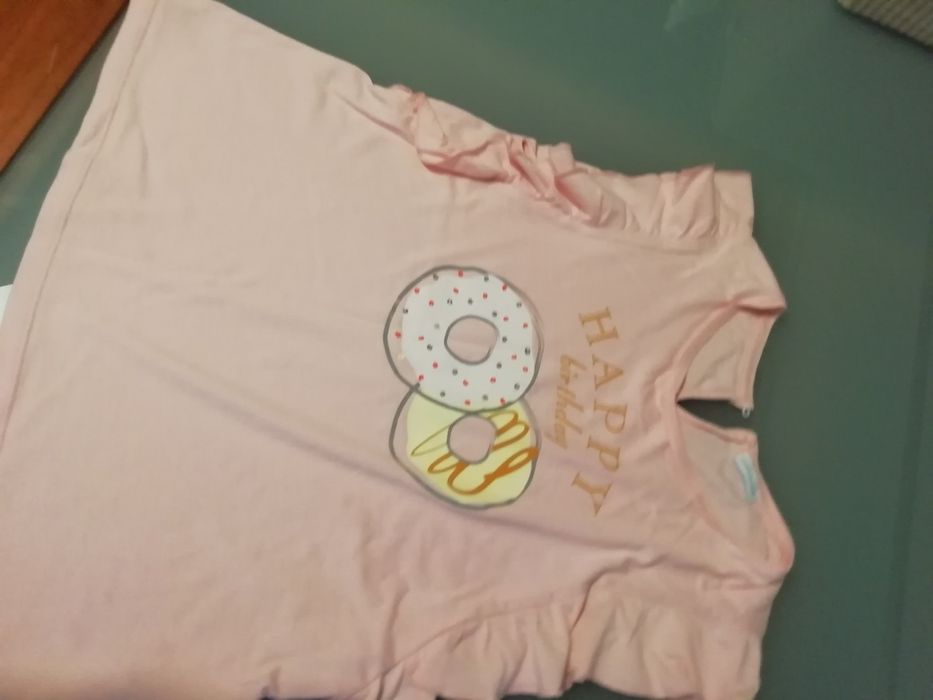 Tshirt menina 	Marca: Lanidor Kids -  Como Nova!!*