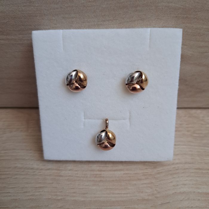 Kolczyki + zawieszka Apart