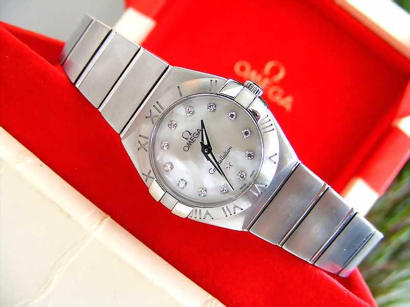 Omega Constellation Double Eagle Diamond (zegarek damski, jak nowy)