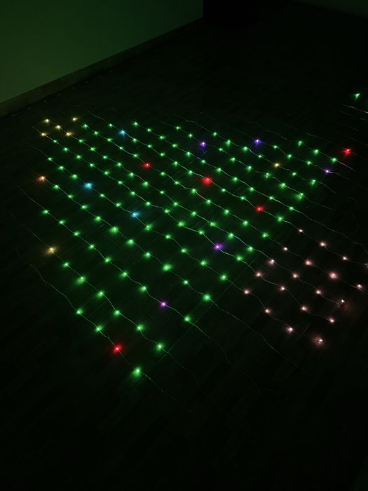 Умная гирлянда штора 3мх3м