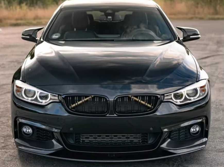 SPLITTER DOKŁADKA zderzaka BMW F32 F33 F36 2014/2020 czarny m sport