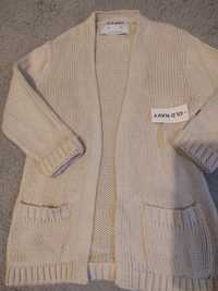 Nowy sweter kardigan 92-98 old navy beżowy