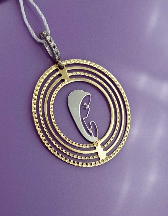 WYPRZEDAŻ !-25% Medalik Złoty pr.585 Z-52