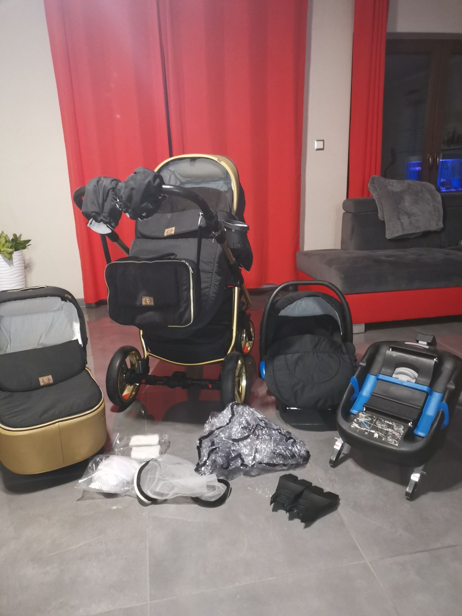 Wózek Reggio Adamex 3w 1 isofix