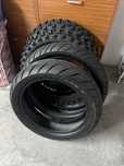 Conjunto Pneus Pirelli Scorpion Trail II + Mitas C-18 & Enduro FIM
